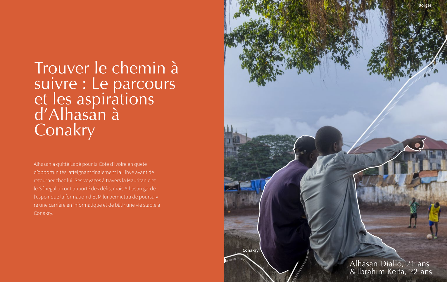 Le parcours et les aspirations d’Alhasan à Conakry