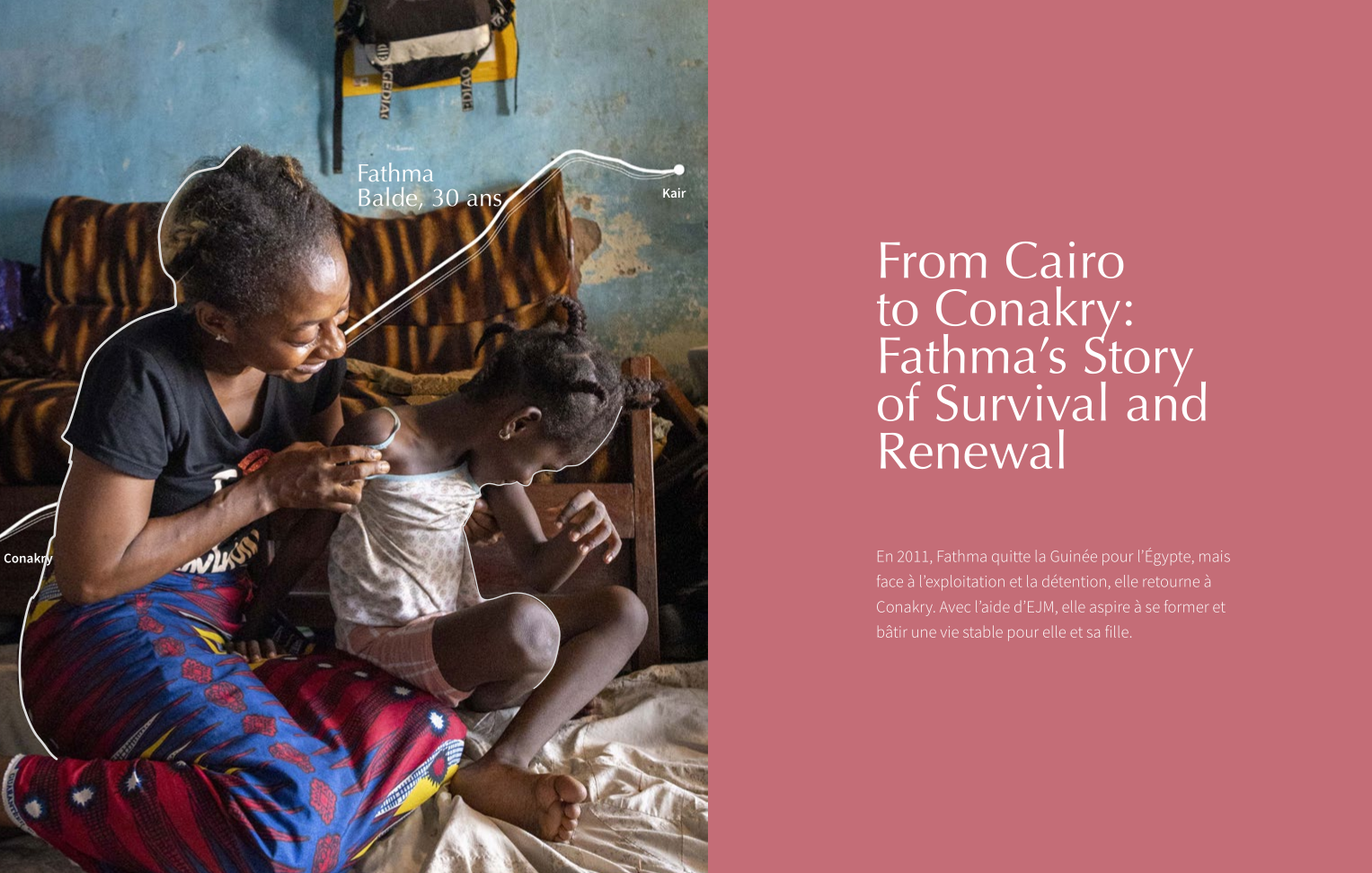 From Cairo to Conakry : Fathma’s Story of Survival and Renewal